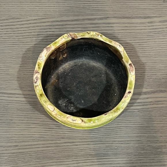 Glazed Round Decorative Accent Bowl [container] - Picture 3 of 7